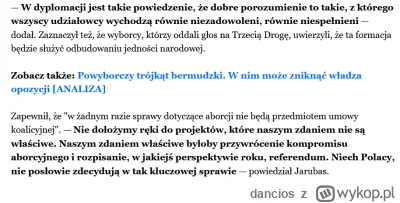 dancios - Czy ja wiem xD 2-3 lata i referendum :D
Dudoslaw sie posra bo z glosem suwe...