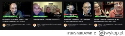 TrueShutDown - Aktualizacja archiwum, jak ktos lubi pelne odcinki :)

https://odysee....