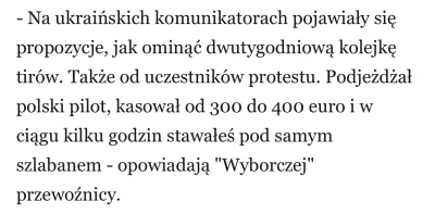czerwonykomuch - Pamiętacie protesty przewoźników, biednych polskich przedsiębiorców ...