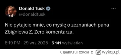CipakKrulRzycia - #polityka #polska #tusk #bekazpisu