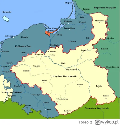 Toreo - #mapa #polska #francja #napoleon #wojna #historia

Mapa Polski(Księstwa Warsz...