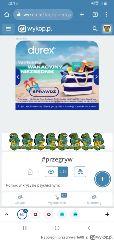 Napoleon_przegrywarte69 - #przegryw Ehh, czemu akurat tylko na wykopie mam takie rekl...