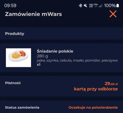 olito - 2 godziny temu zamówiłem sobie śniadanie żeby zobaczyć jak to działa. No nie ...