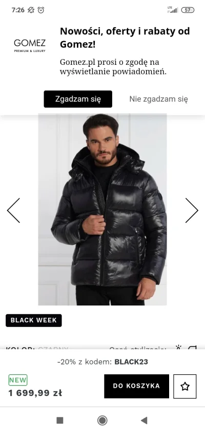 Korek95 - Hej. Czy gdzieś kupię kurtkę stylizowaną na taką puchowkę? Ale do 300 zł

#...