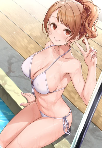 bakayarou - #randomanimeshit #idolmaster #karenhojo #oppai #anime