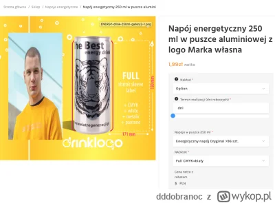 dddobranoc - 1,99 za puszkę z twoim nadrukiem przy zamówieniu 96szt

T W O R Z Y M Y ...