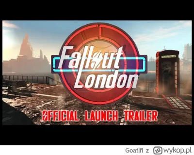 Goatifi - dzisiaj premiera #fallout london. 
#gry
#gog