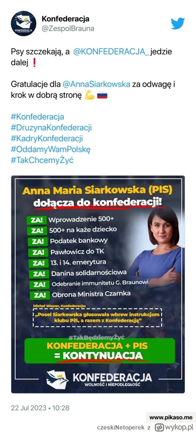 czeskiNetoperek - #polityka #aszkiera #bekazprawakow #neuropa #4konserwy