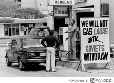 Pokojowa - Właściciel stacji benzynowej odmawia zatankowania sowieckiej Łady z powodu...