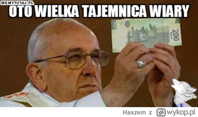 Haszem - @malinq: Nie, robię to za ruble z wall street, trzymam hajs w BZWBK, a za ni...