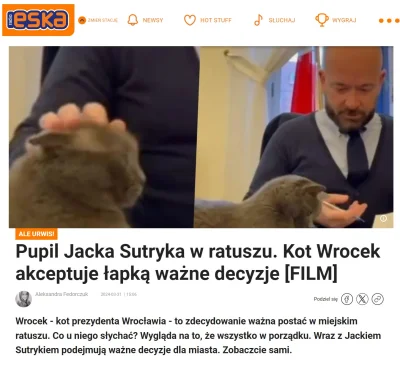 Thorkill - >pora na nakarmienie kotka wrocka

@ndmmae: Niewykluczone że kotek wrocek ...