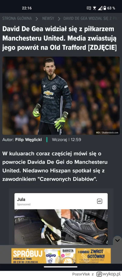 PozorVlak - #united czyżby łysy poszedł po rozum do głowy? Oby.