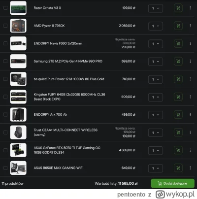 pentoento - Siemanko wszystkim, jestem w trakcie składania komputera do projektowania...