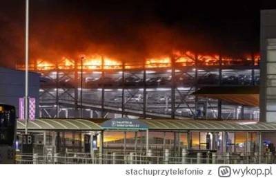 stachuprzytelefonie - #londyn #luton #lotnisko

Ogień na poziomowym parkingu na lotni...