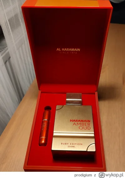 prodigium - #perfumy 

Al Haramain Amber Oud Ruby Edition ~196/200 ml

300 zł

olx/bl...