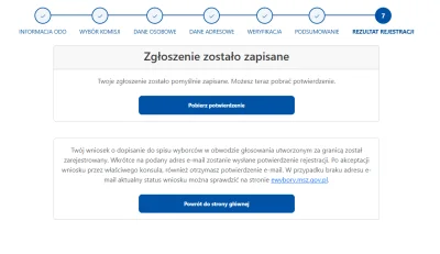 Lujdziarski - #wybory Anon się dopisał, od razu mi wniosek zaakceptowali. Chociaż zaw...