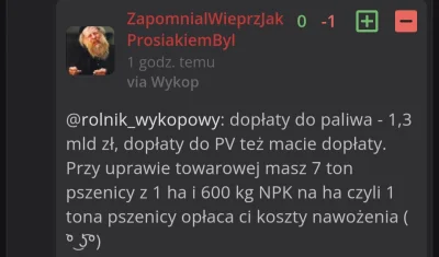 rolnik_wykopowy - Na co wy agromircy przepierdzielacie te miliony ze sprzedaży zboża,...