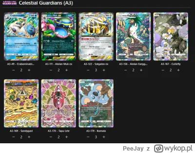 PeeJay - Elo, ktoś chce się powymieniać rzadszymi kartami? Mam w cholerę duplikatów 4...