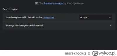 marekrocki2 - #komputery

Nie wiem dlaczego ale moj google chrome po wpisaniu czegoko...
