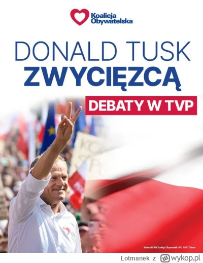 Lotmanek - Widzę, że w KO zaczynają się takie same standardy jak w pisie 
Głosujcie d...