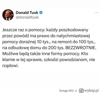 Songo-KU - #powodz #tusk #polityka #bekazpodludzi 
O patrzcie teraz dezinformacja szk...