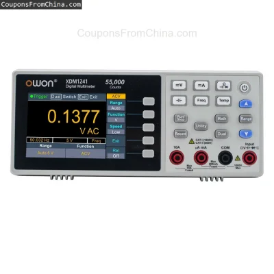 n____S - ❗ OWON XDM1241 Digital Multimeter
〽️ Cena: 115.99 USD (dotąd najniższa w his...
