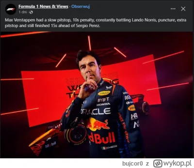 bujcor0 - #f1 Piękne podsumowanie Meksykańskiego ogóra :)