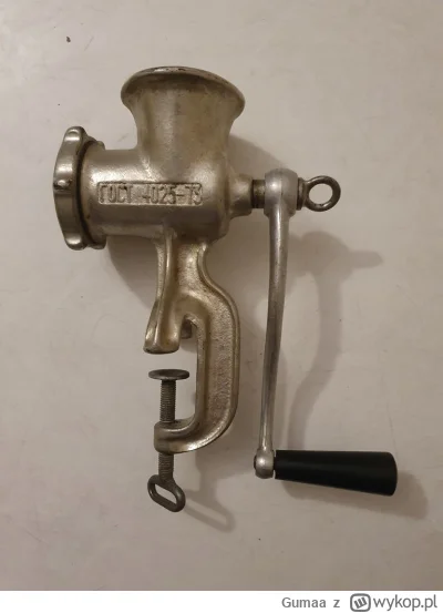 Gumaa - Macie do polecenia jakiś ręczny młynek, taki jakie były w PRL?
Na Allegro wid...