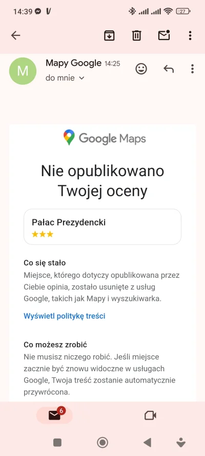 ms_xyz - Widzieliście, że pałac prezydencki zniknął z map Google?( ͡º ͜ʖ͡º)

#polityk...
