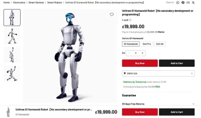 ktostam7 - Ktos chce sobie kupic robota za jedyne 20k
https://www.joybuy.co.uk/dp/103...