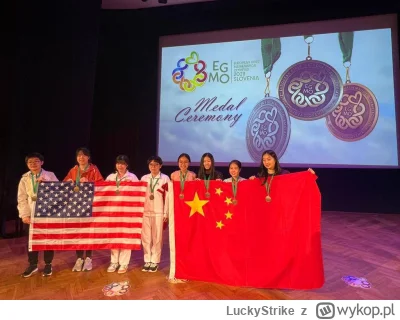LuckyStrike - Olimpiada matematyczna: pierwsze miejsce #chiny na drugim #usa które re...