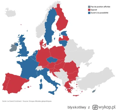 blyskotliwy - Mapa pokazująca kto chce wysłać wojska na Ukrainę

#ukraina #wojna #ros...
