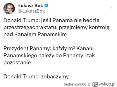 badreligion66 - #polityka I pomyśleć, że jeszcze oficjalnie nie rozpoczął prezydentur...