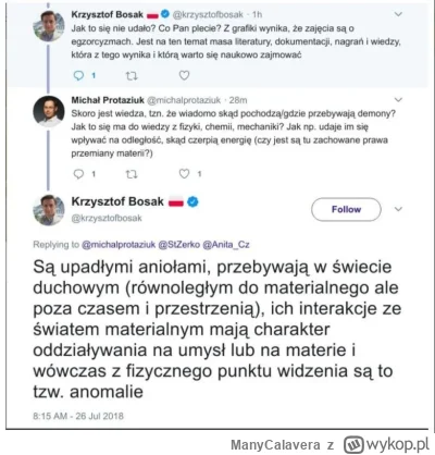 ManyCalavera - >Krzysiu postanowił zaangażować się w ochronę egzorcysty który salceso...