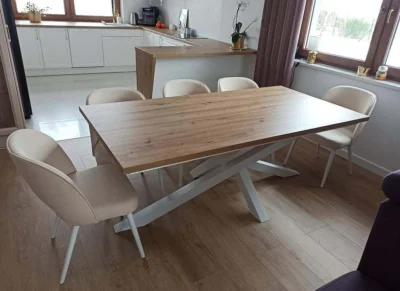 jmuhha - W sumie chyba trudno o lepszy układ stół + krzesła do nowoczesnego domu