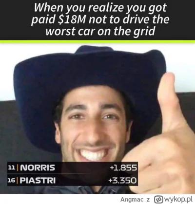 Angmac - jak na razie Zak Brown podjął najlepszą decyzję w karierze Ricciardo za nieg...