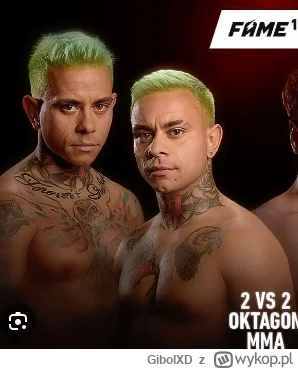 GibolXD - @Pryshlyak: ja tam bym zobaczył Sheye na tych dwóch wariatów, nawet podobni...