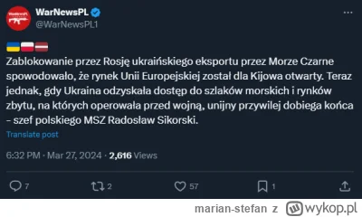 marian-stefan - Uuu Sikorski pcha się w onuce ( ͡° ͜ʖ ͡°)
#ukraina #polska #polityka