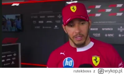 rutekboss - #f1 "wiedziałem że na Maxa czeka w domu kobieta i dziecko. Na mnie czeka ...