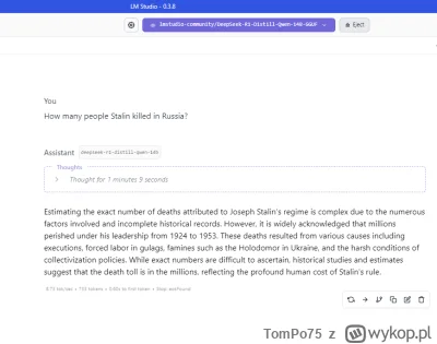 TomPo75 - A moze zacznijcie uzywac go lokalnie, zamiast wypisywac bzdury?
Oto odpowie...