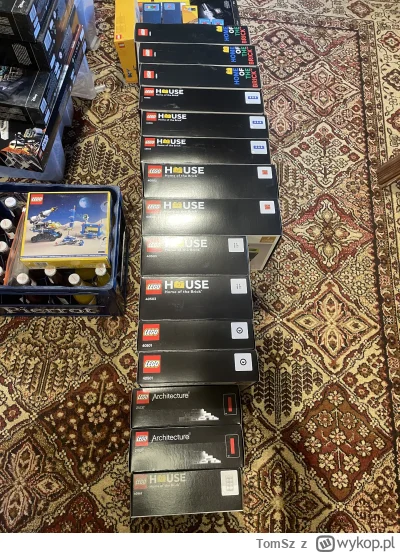 TomSz - Będę się pozbywał serii #lego na które nie mam już miejsca więc jakby kogoś i...