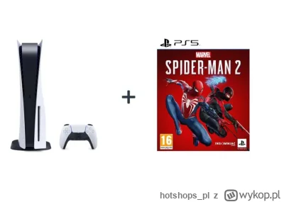 hotshops_pl - SONY Konsola PS5 825GB + Spiderman 2 PS5

https://hotshops.pl/okazje/so...