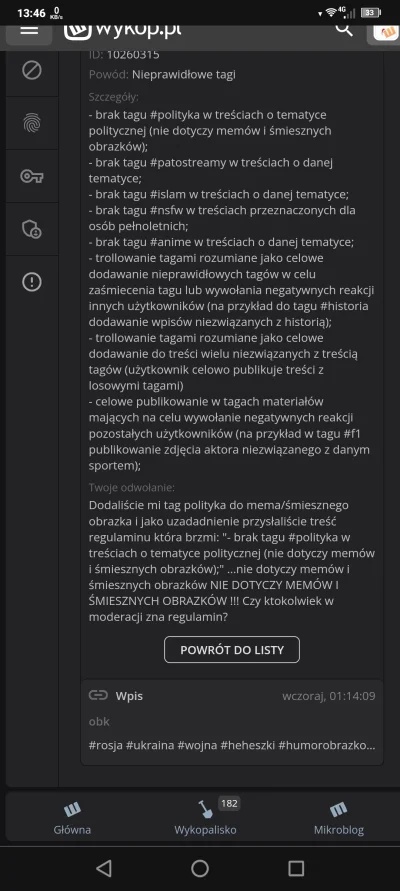 obk - Jakoś moderacja nie pracuje tak sprawnie gdy musi korygować swoje błędy, jak wt...