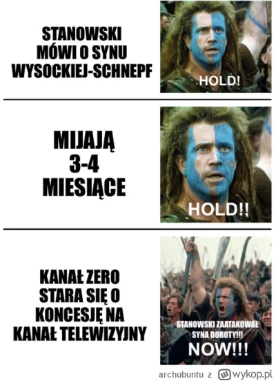 archubuntu - Prawda jest taka, że 90% słuchających nie zwróciło nawet uwagi, że Stano...