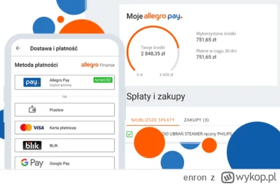 enron - Mirki, czy ktoś z Was korzystał z opcji wcześniejszej spłaty zakupu z #allegr...