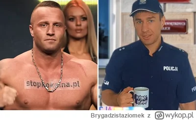 Brygadzistaziomek - Załęcki dostał wyzwanie od byłego zawodnika UFC, policjanta Piotr...