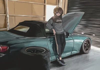 OttoFlick - #randomanimeshit #anime #samochodyanime #honda #originalcharacter #pixiv ...