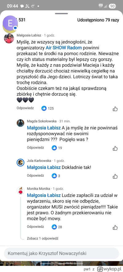 pw1 - Czy ludzi powaliło ostatnio z tymi zbiórkami czy ja po prostu jestem nieczulym ...