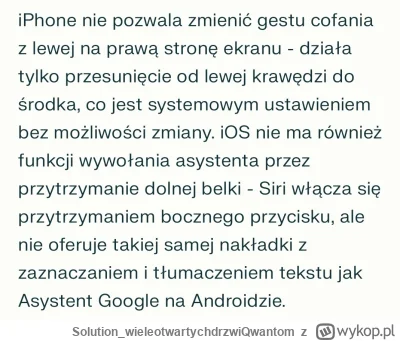 Solution_wieleotwartychdrzwiQwantom - @AnonimowyPan masz odpowiedź AI, Iphone ma niek...