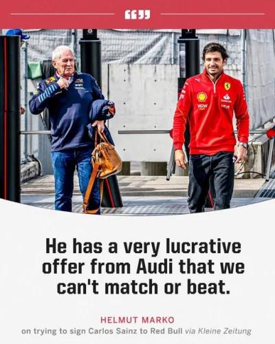 tryta - @showmeyourpotatoes: RB odrzucił Sainza już w połowie kwietnia mówiąc przez H...